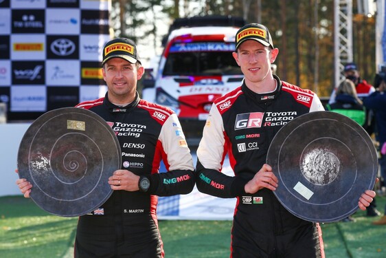 A Finn Rallyn szerzett győzelemmel bebiztosította a pilóták bajnoki címét a Toyota a 2021-es WRC szezonban