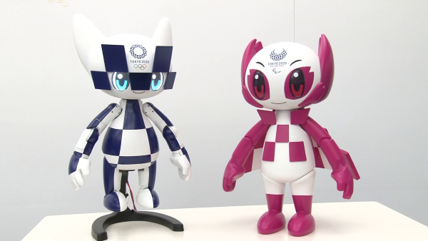 Tokyo 2020 Mascot Robot expressions and movement