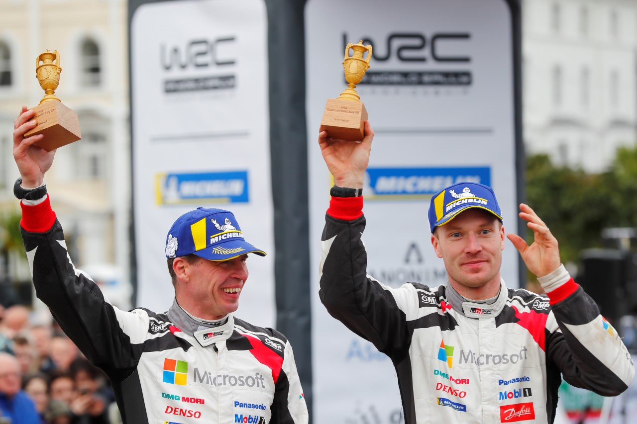 Druhé a třetí místo pro tým TOYOTA GAZOO Racing