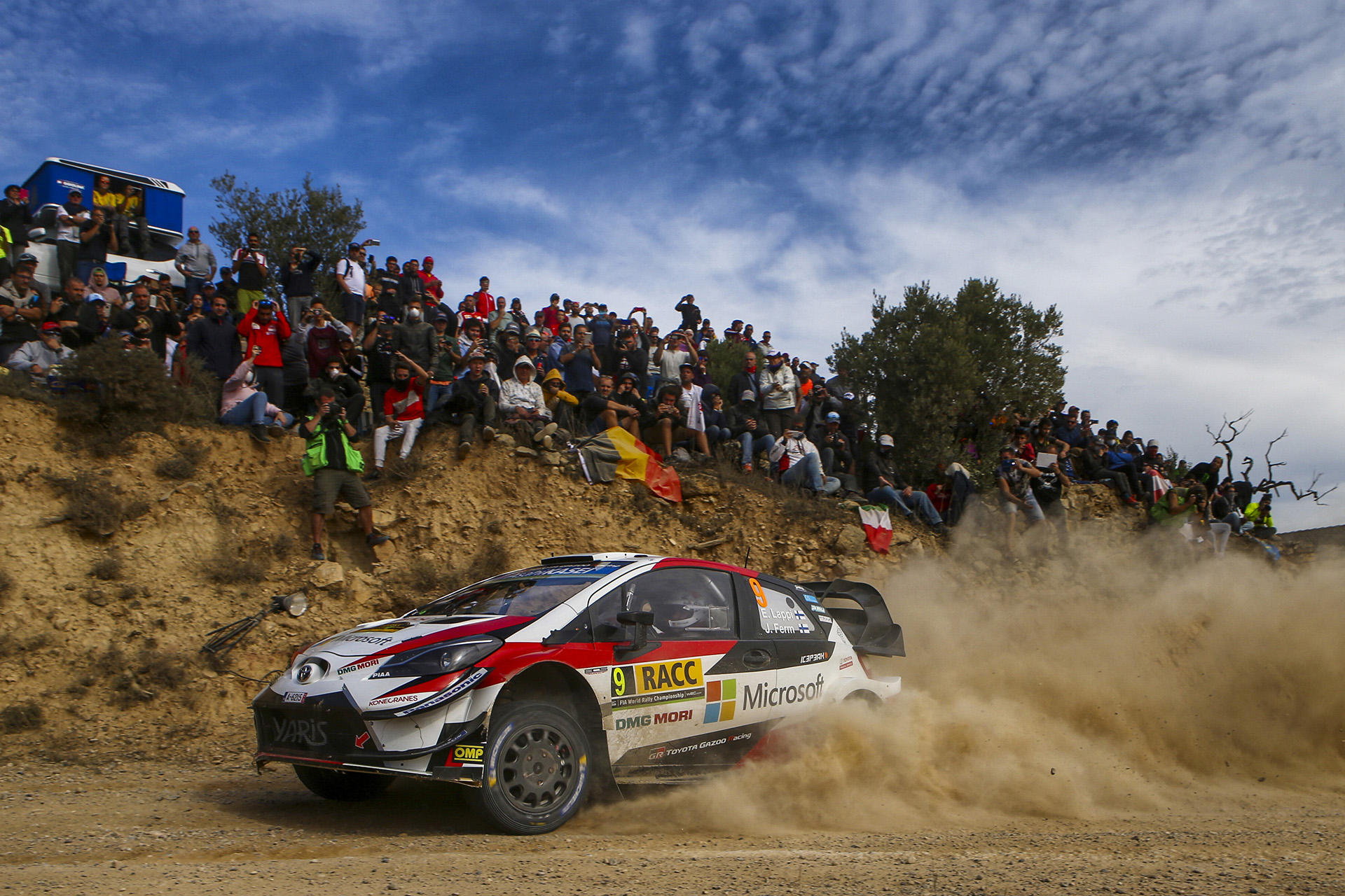 TOYOTA GAZOO Racing v cíli Katalánské rallye - jako na horské dráze