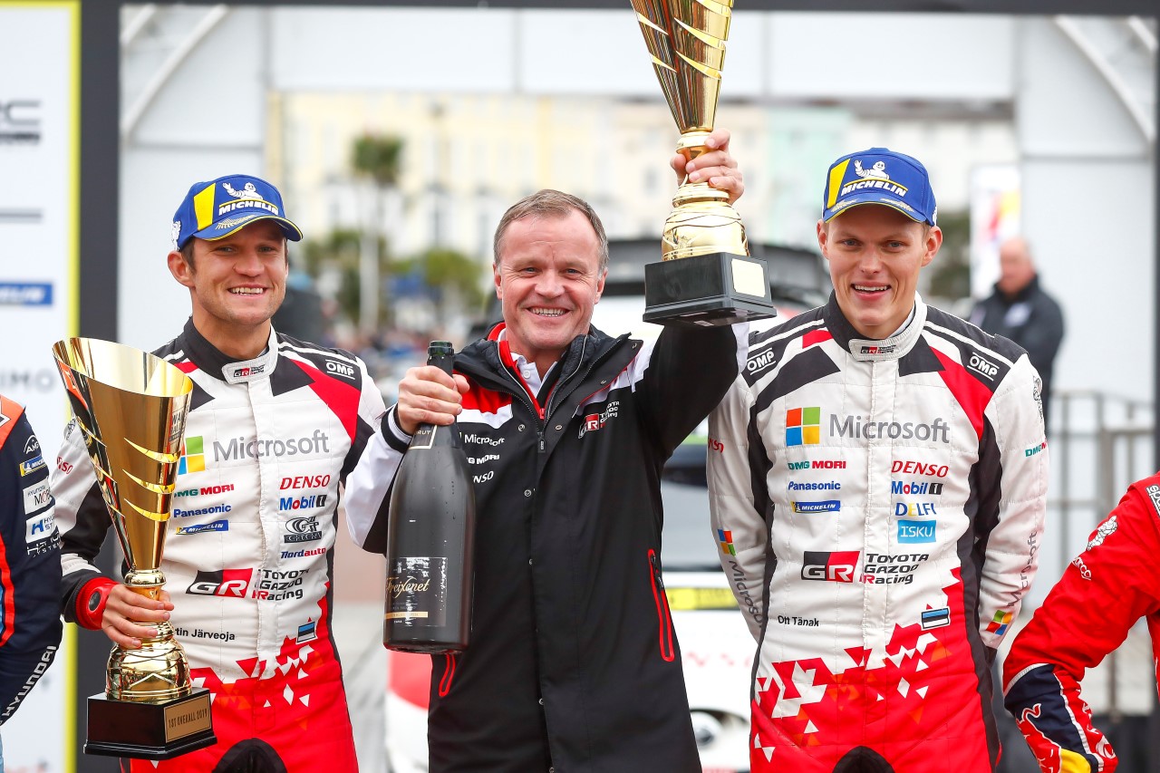 Vítězství týmu TOYOTA GAZOO Racing doprovází maximální skóre pro Tänaka