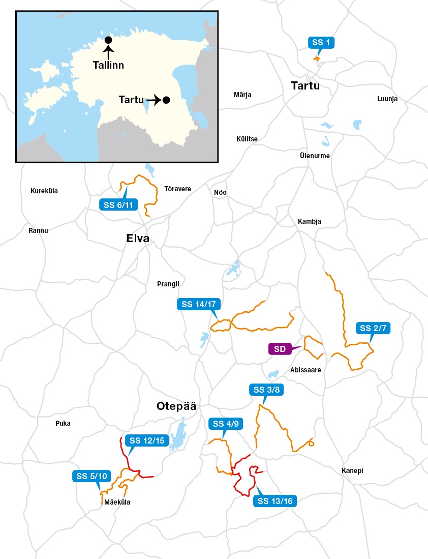 TOYOTA GAZOO Racing chce na Estonské rallye navázat na svá vítězství