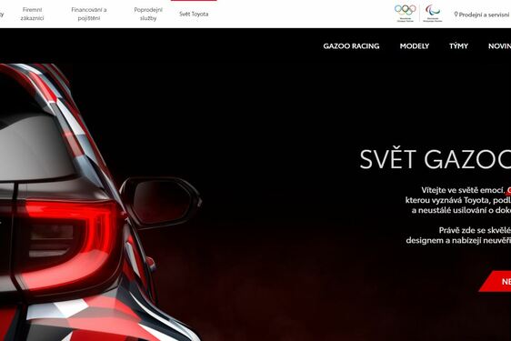 Vše o Gazoo Racing na jednom místě. Toyota má novou sekci na webu
