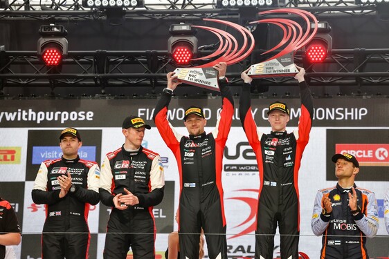 Estonská rallye: Rovanperä dominoval a Toyota obsadila první dvě místa