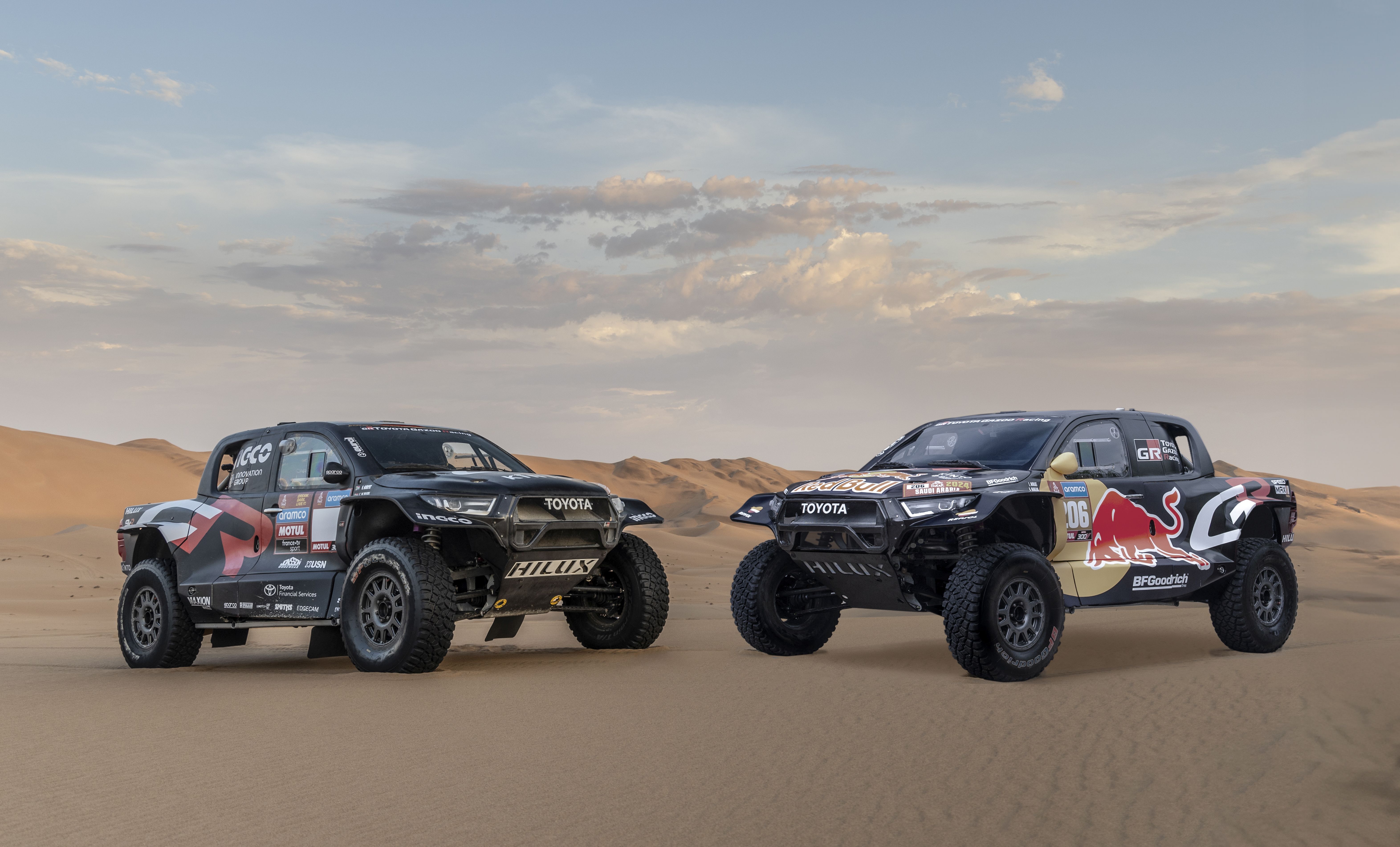 Nový Hilux posílí tým TOYOTA GAZOO Racing na Dakaru 2024  i během celé sezóny W2RC