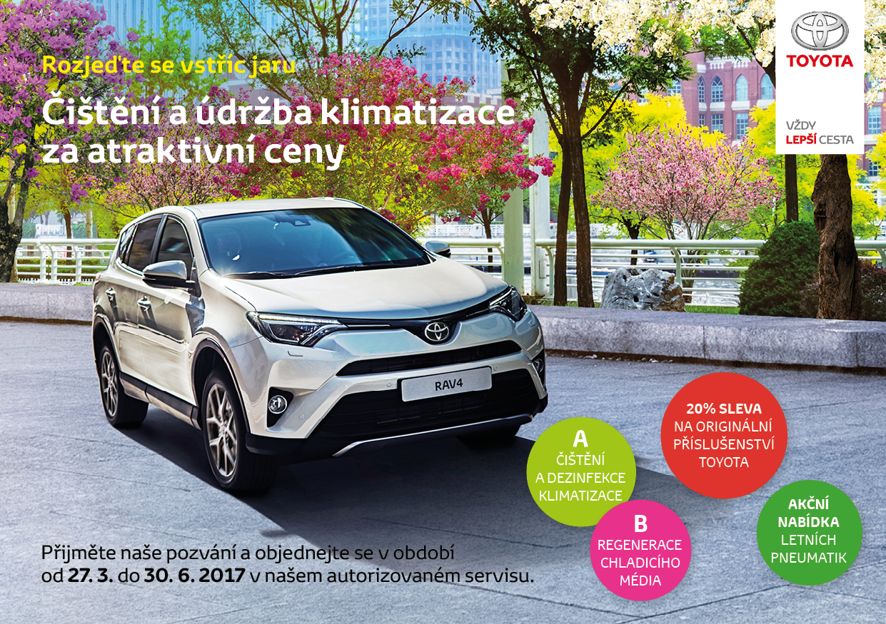 Toyota zve na jarní servisní kampaň