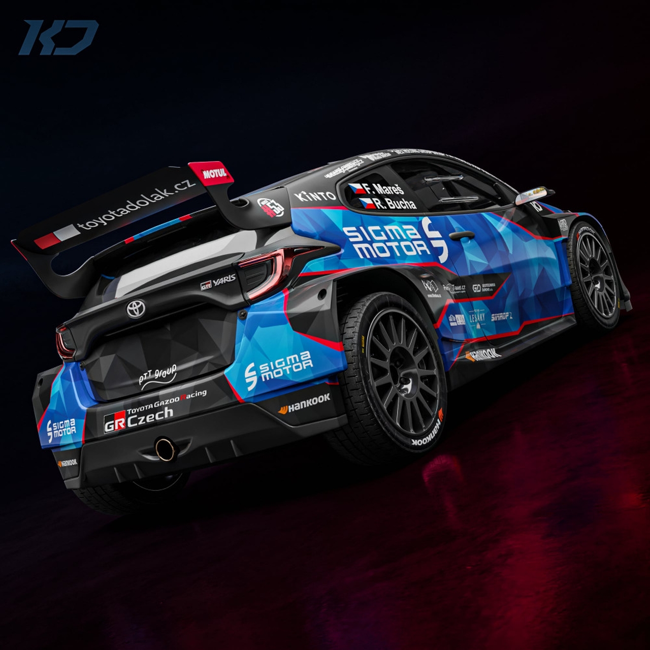 Tým jezdce Filipa Mareše rozšíří značku Toyota Gazoo Racing Czech