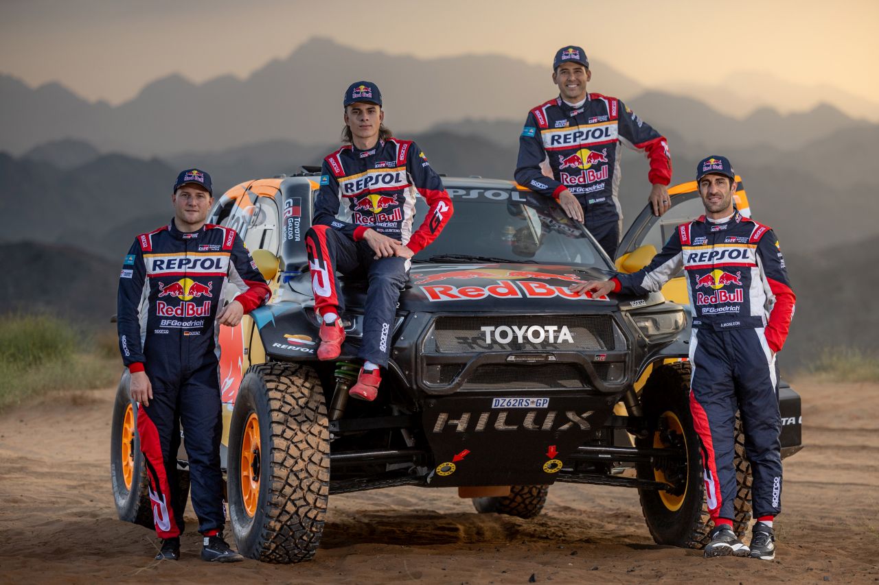 Tým TOYOTA GAZOO Racing je plně připraven na Rallye Dakar 2025