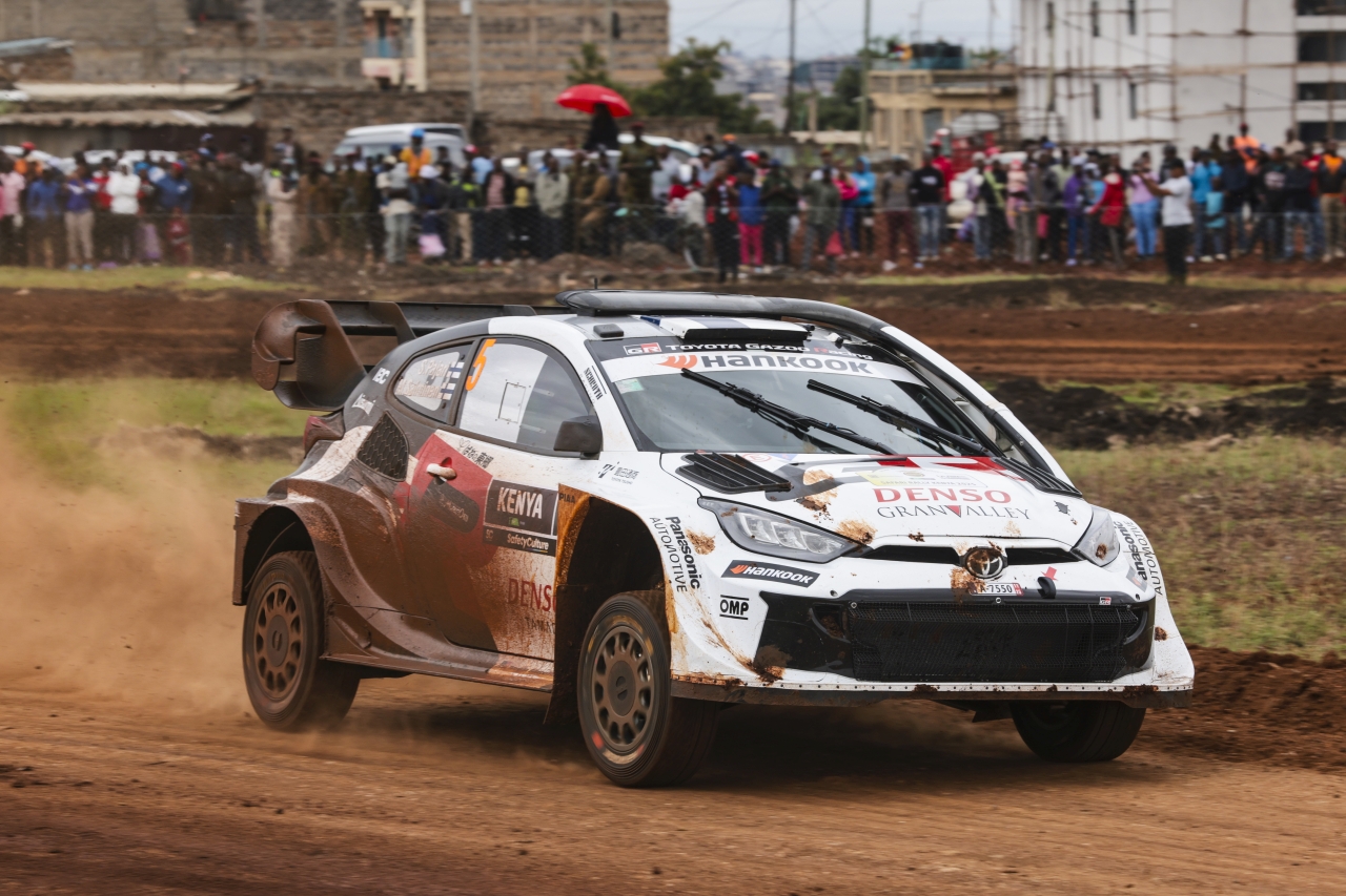 Evans zajistil týmu TOYOTA GAZOO Racing páté vítězství na Safari rallye v řadě