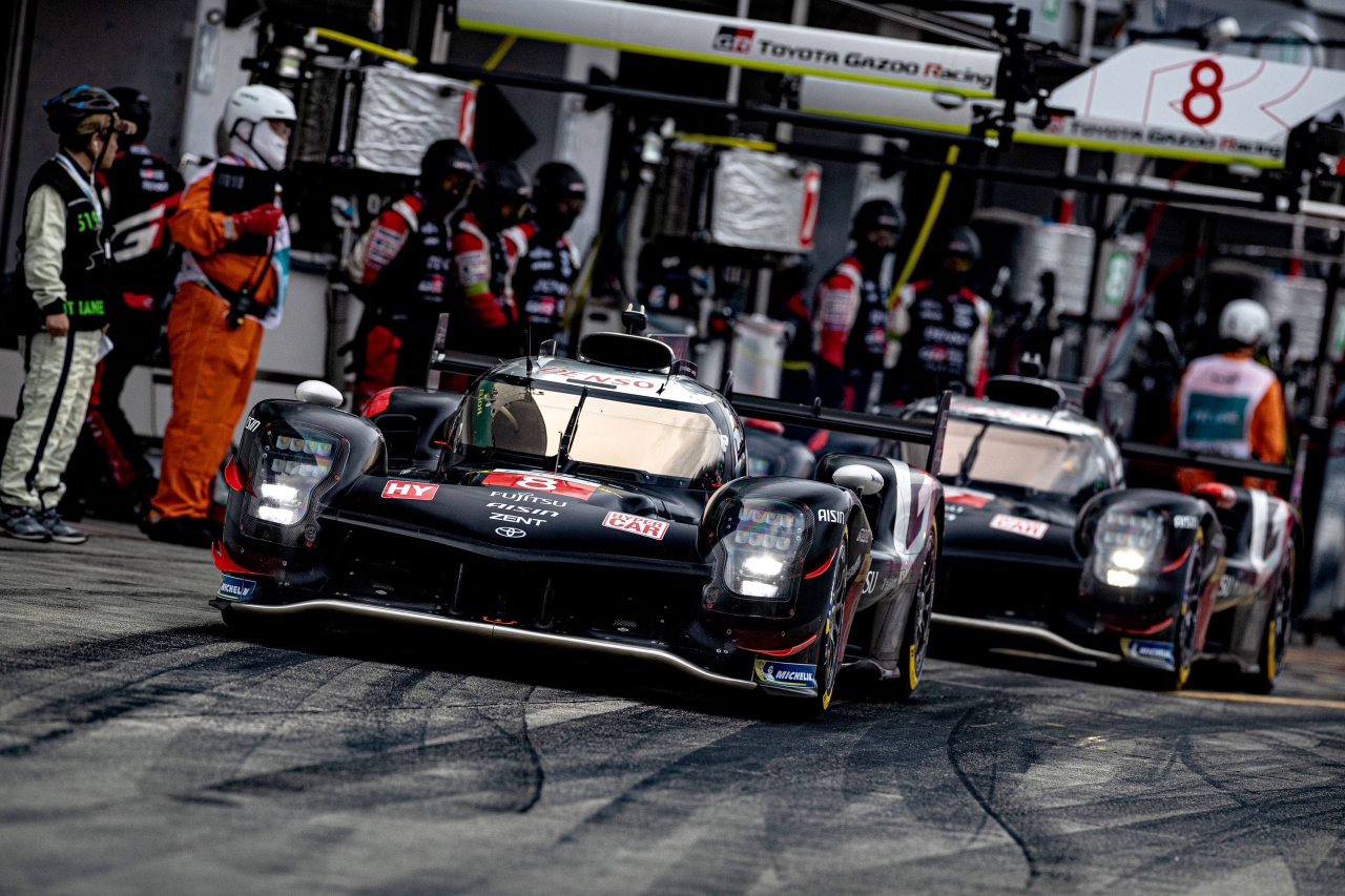 Frustrace týmu TOYOTA GAZOO Racing na okruhu Fuji