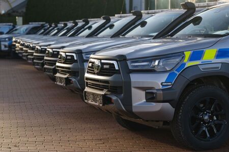 Toyota Tsusho předala Policii ČR prvních 20 vozů Toyota Hilux