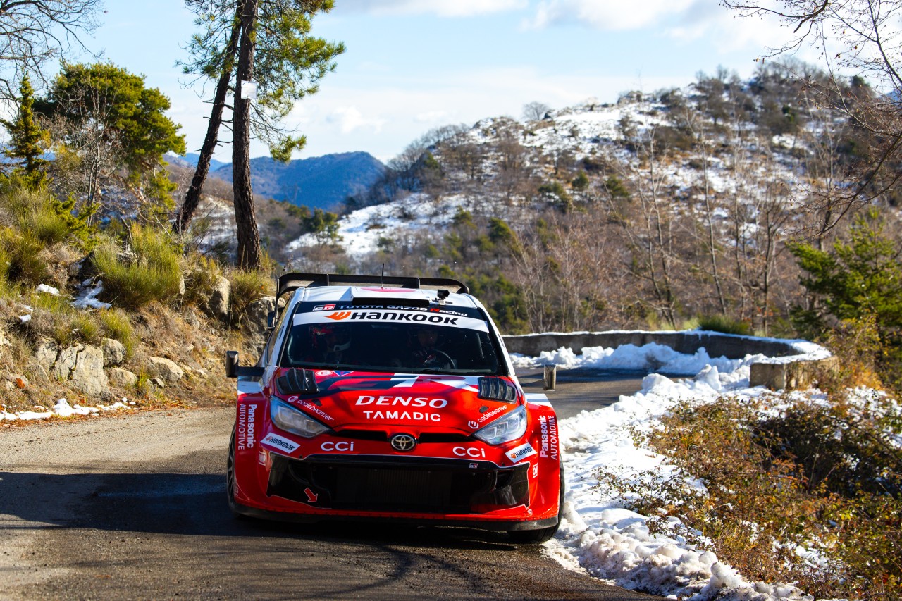 Nový GR Yaris Aero Performance se představil na Rallye Monte Carlo 