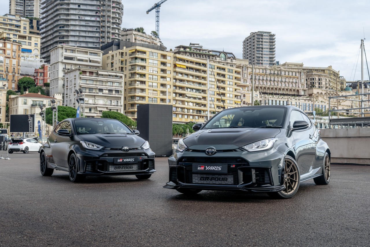 Nový GR Yaris Aero Performance se představil na Rallye Monte Carlo