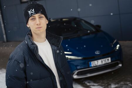 Rychlobruslař Metoděj Jílek je novým ambasadorem Toyoty 