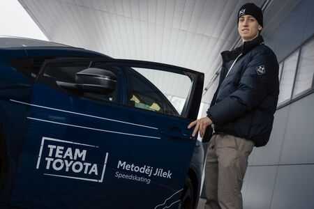 Rychlobruslař Metoděj Jílek je novým ambasadorem Toyoty 