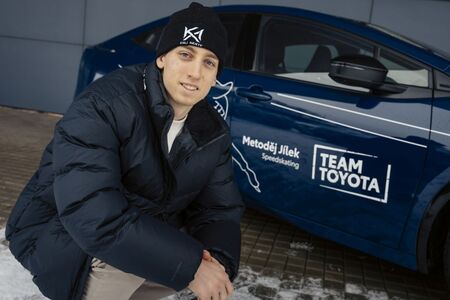 Rychlobruslař Metoděj Jílek je novým ambasadorem Toyoty 