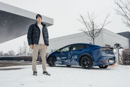 Rychlobruslař Metoděj Jílek je novým ambasadorem Toyoty 