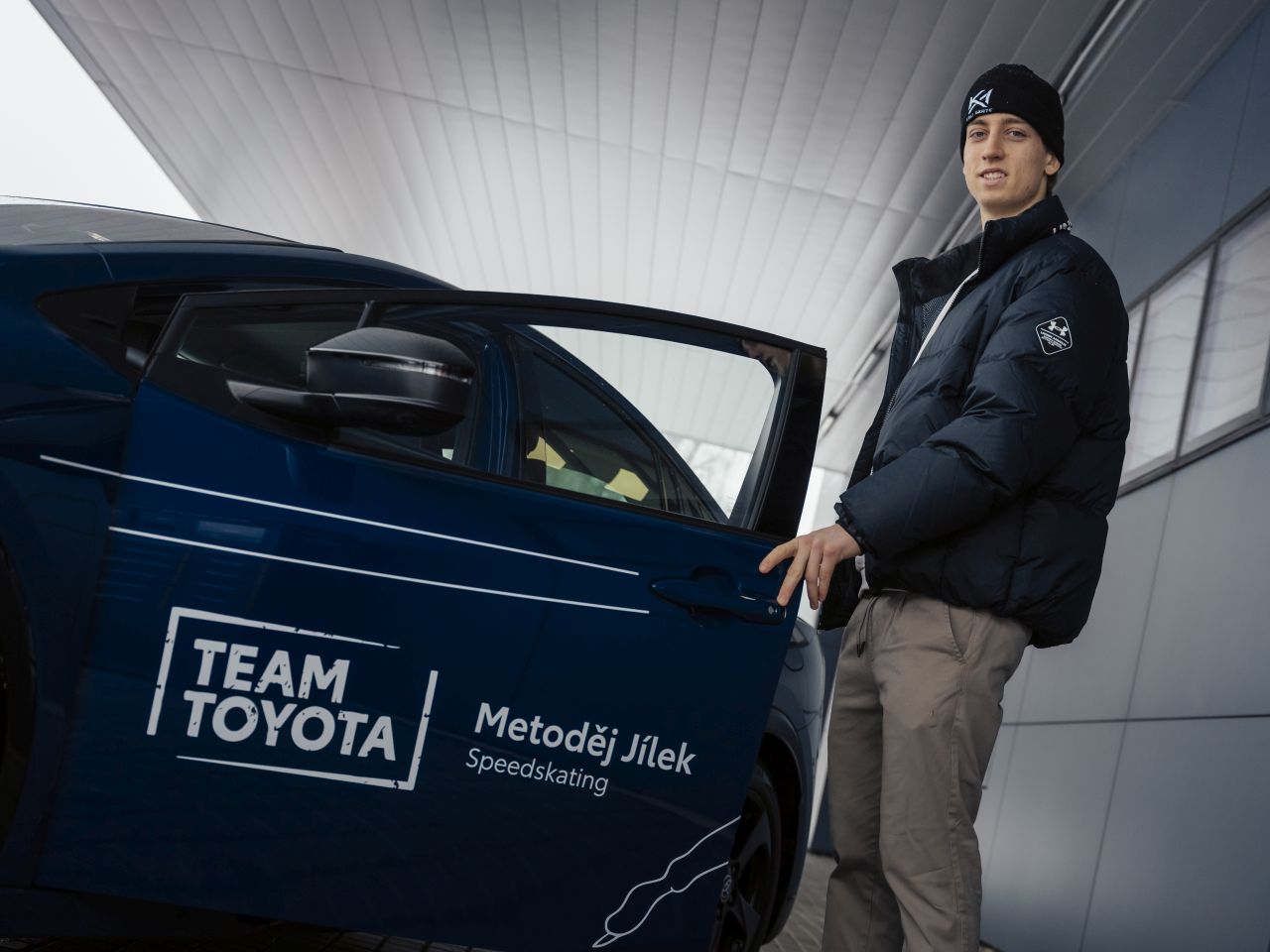 Rychlobruslař Metoděj Jílek je novým ambasadorem Toyoty