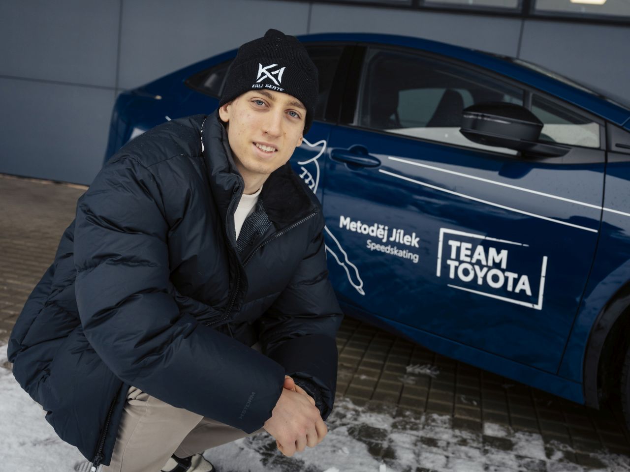 Rychlobruslař Metoděj Jílek je novým ambasadorem Toyoty