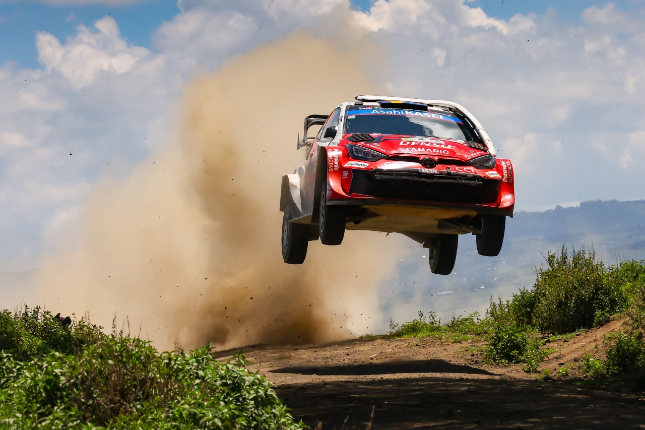 Safari rallye Keňa: Katsuta vybojoval pro Toyotu premiérové vítězství