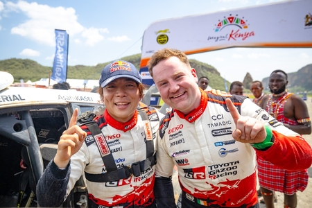 Safari rallye Keňa: Katsuta vybojoval pro Toyotu premiérové vítězství