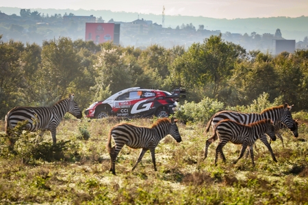 Safari rallye Keňa: Katsuta vybojoval pro Toyotu premiérové vítězství