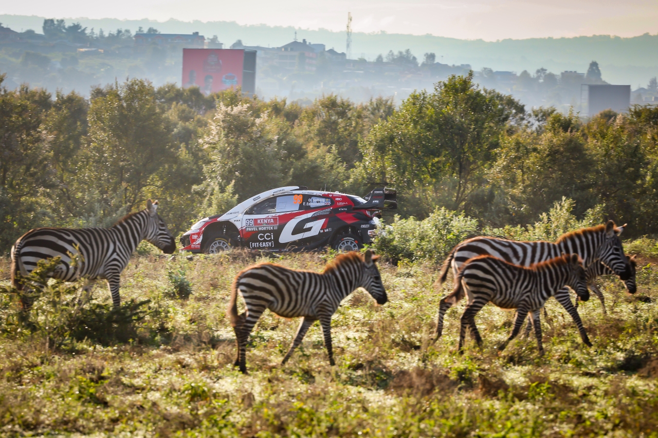 Safari rallye Keňa: Katsuta vybojoval pro Toyotu premiérové vítězství