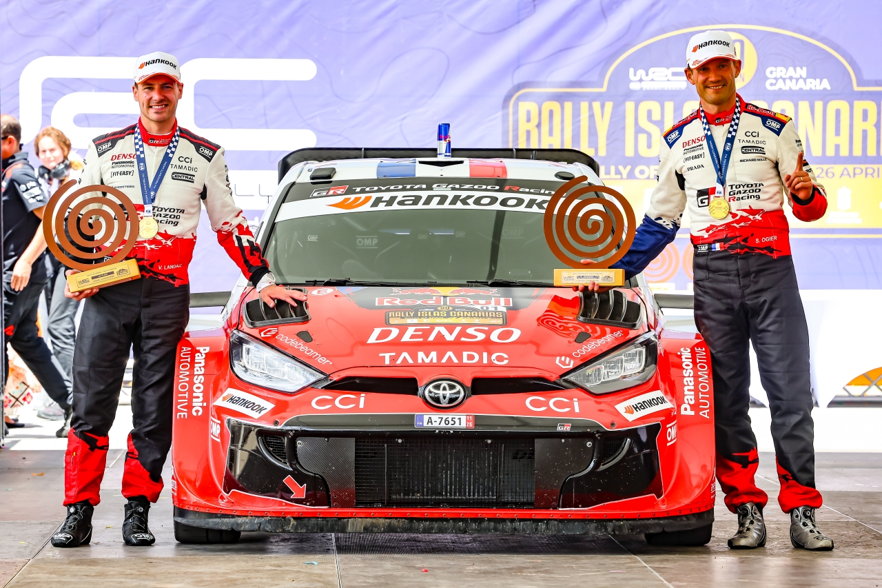 Rallye Kanárské ostrovy: Ogier vítězí po souboji jezdců Toyota Gazoo Racing