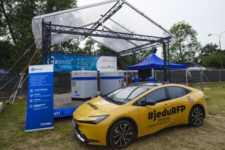 Toyota rozšiřuje zónu na Rock for People ve stylu benzinky