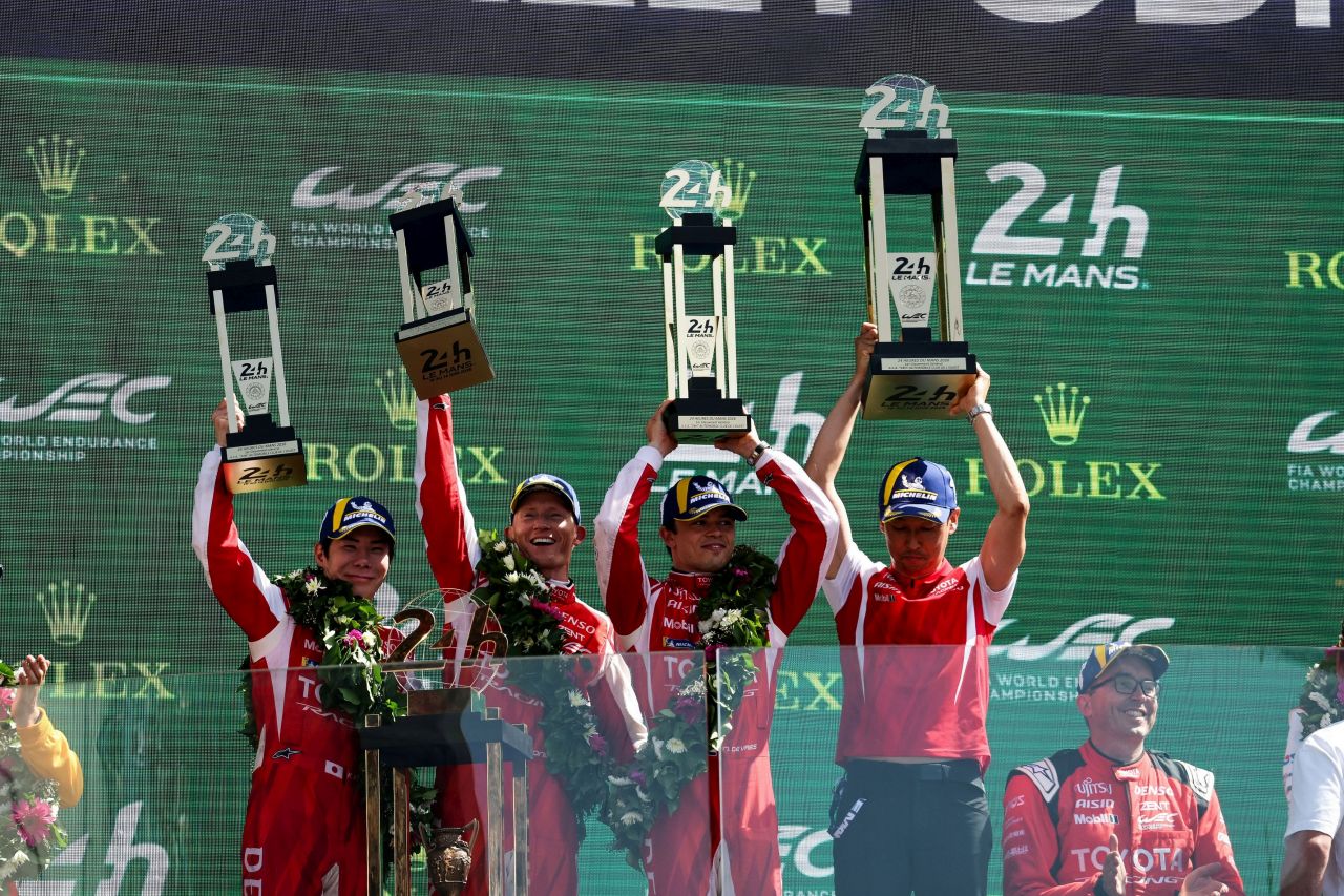 Toyota je vítězem závodu 24 hodin Le Mans