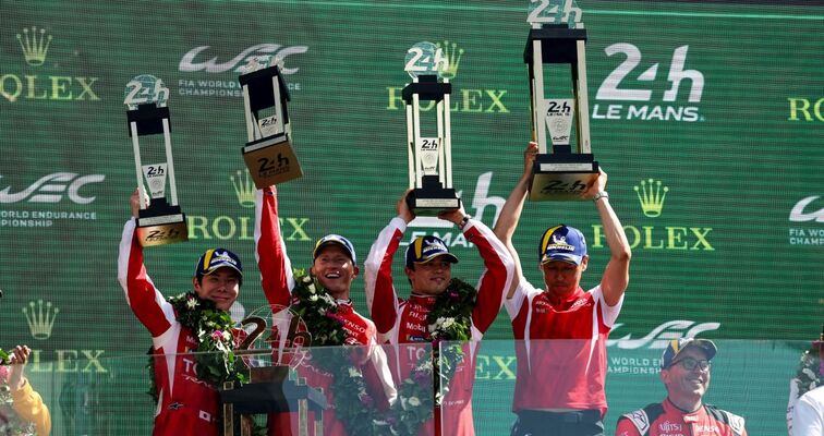Toyota je vítězem závodu 24 hodin Le Mans