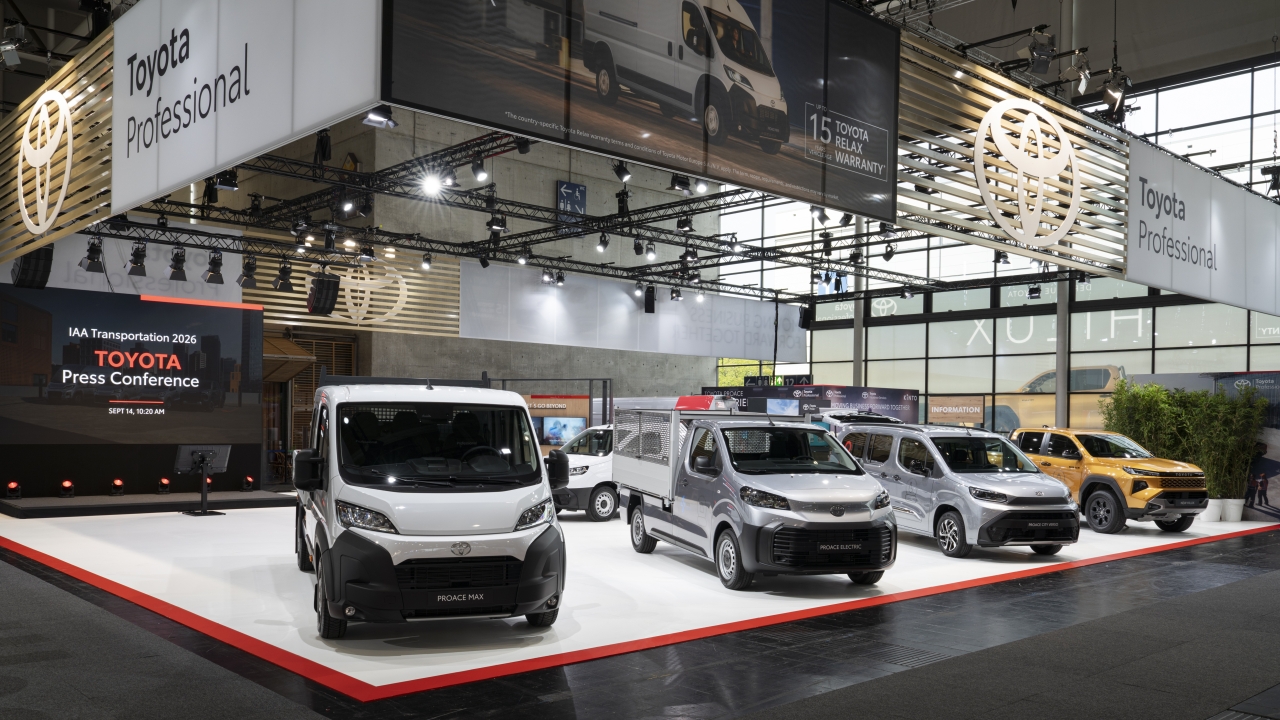 Toyota v Evropě zdvojnásobila prodeje lehkých užitkových vozů