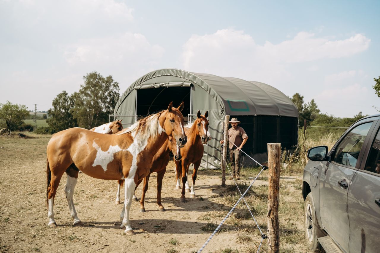 Vojta Kotek ve videu s Toyotou ukazuje, že elektromobil se hodí i na farmě