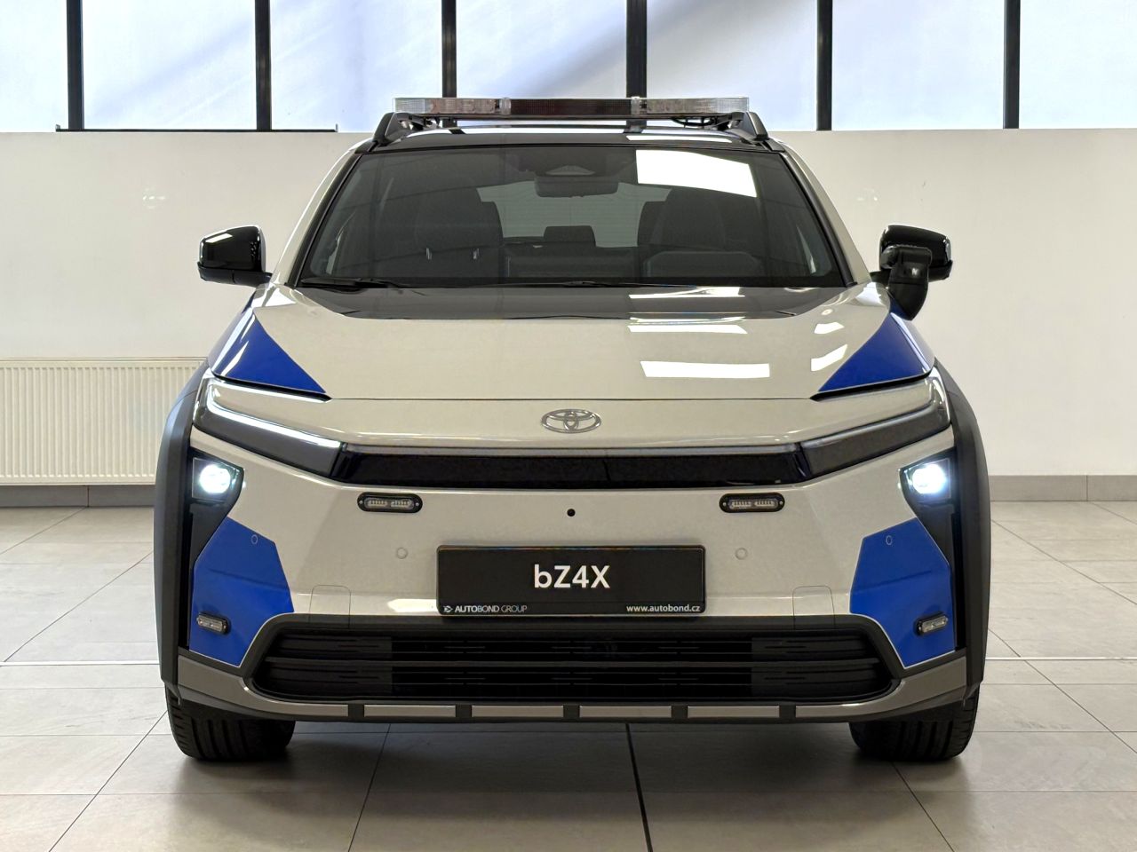 Městská policie testuje elektrickou Toyotu bZ4X Touring