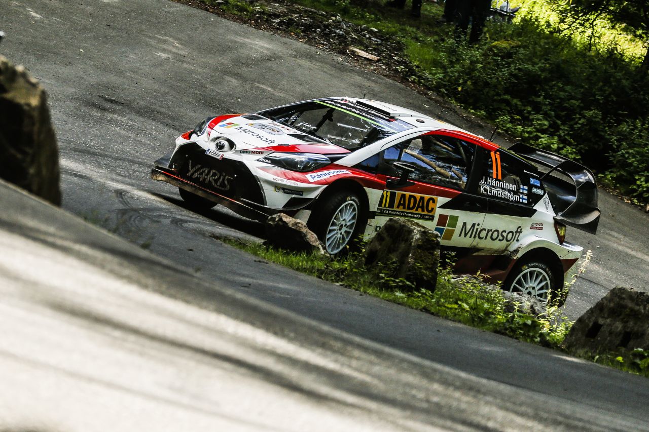 Mocný finiš TOYOTA GAZOO Racing v Německé rallye