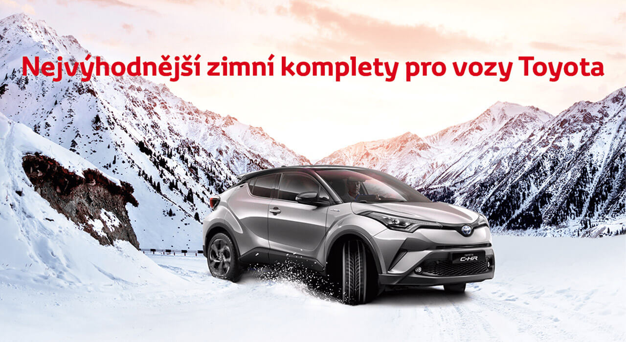 Toyota připravila zimní komplety pro sezonu 2017/2018    