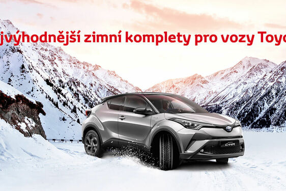 Toyota připravila zimní komplety pro sezonu 2017/2018    