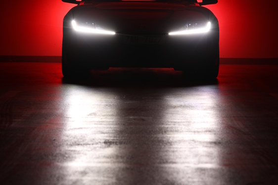 Toyota Supra - local foto