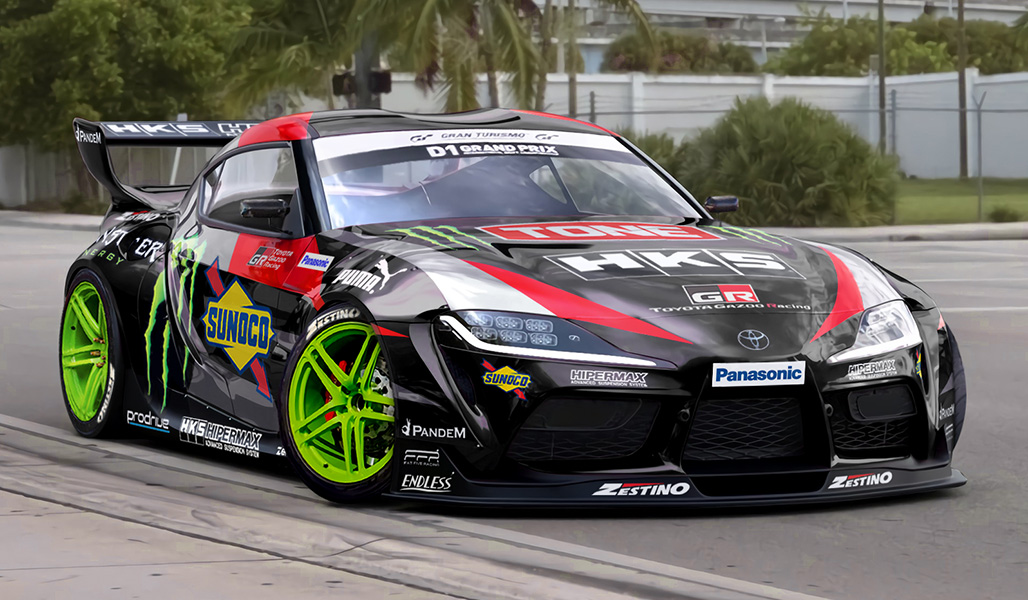 VILÁGHÍRŰ DRIFTER TESZI PRÓBÁRA MAGÁT VADONATÚJ TOYOTA SUPRÁVAL