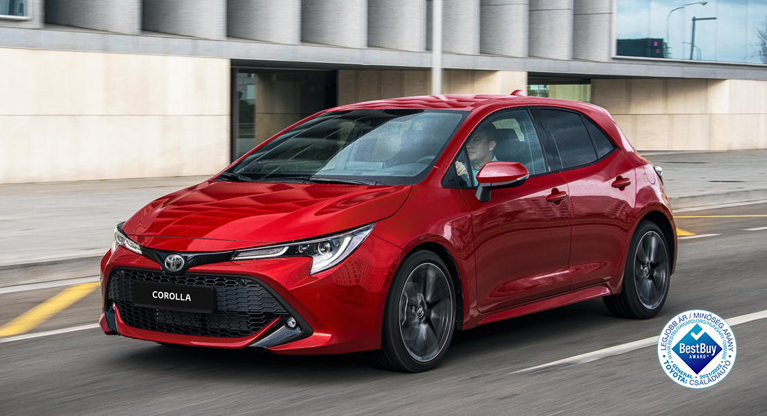 BEST BUY AWARD: 2021-ben is a Toyota kínálja Magyarország legjobb ár-minőség arányú családi autóit