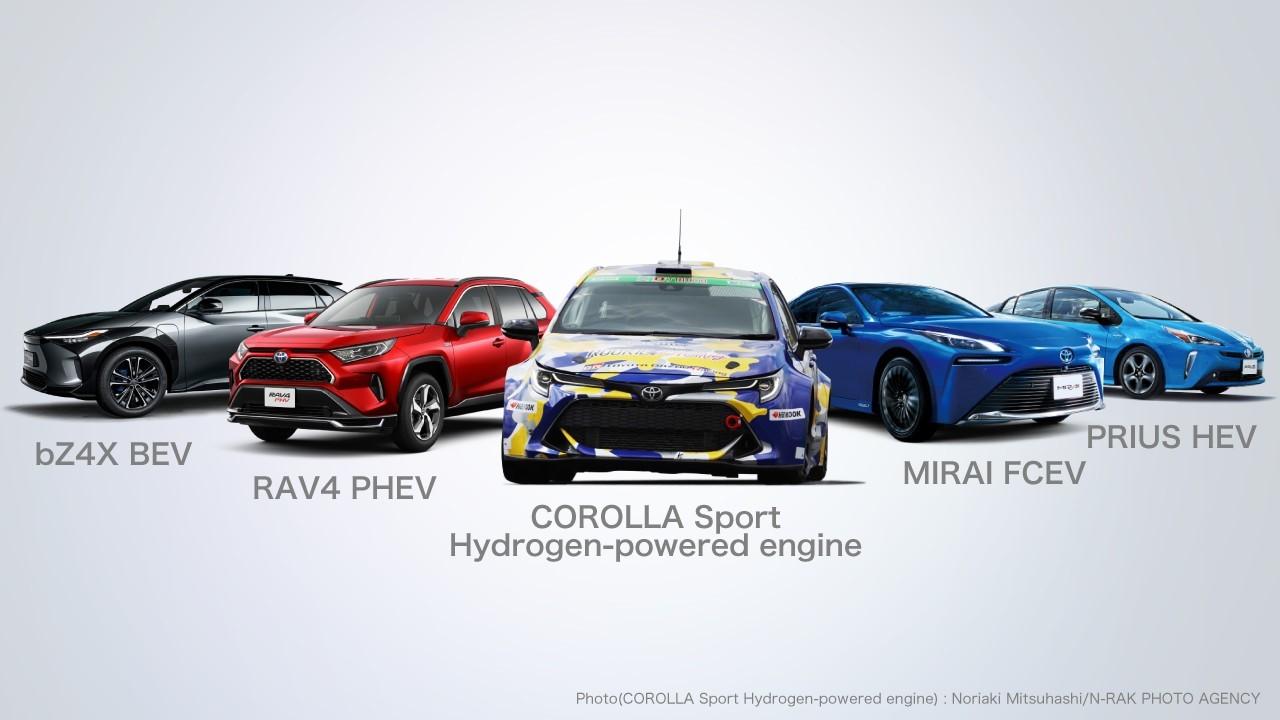 Ezért kínálja a Toyota a részben vagy teljesen elektromos hajtásláncok széles tárházát