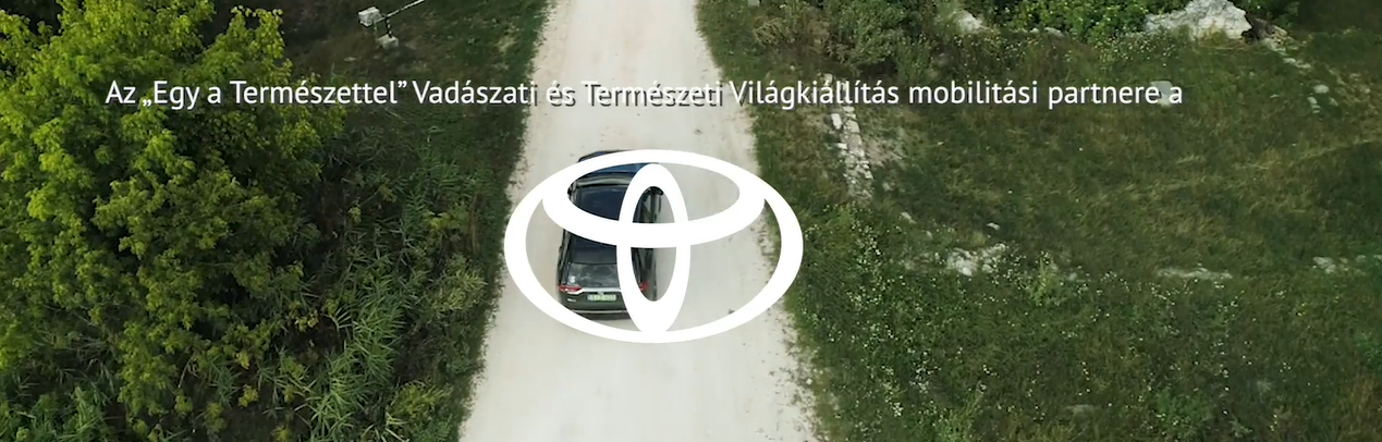  A Toyota lesz az „Egy a Természettel” Vadászati és Természeti Világkiállítás Mobilitási Partnere