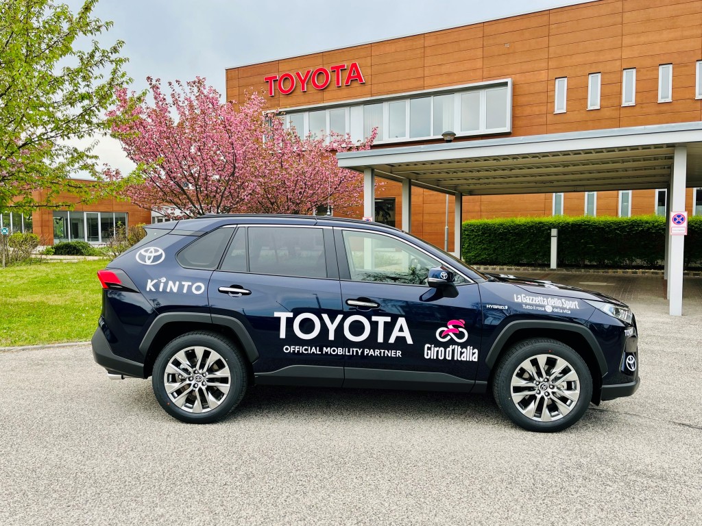 A Toyota lesz a Giro d’Italia magyarországi szakaszának hivatalos mobilitási partnere 