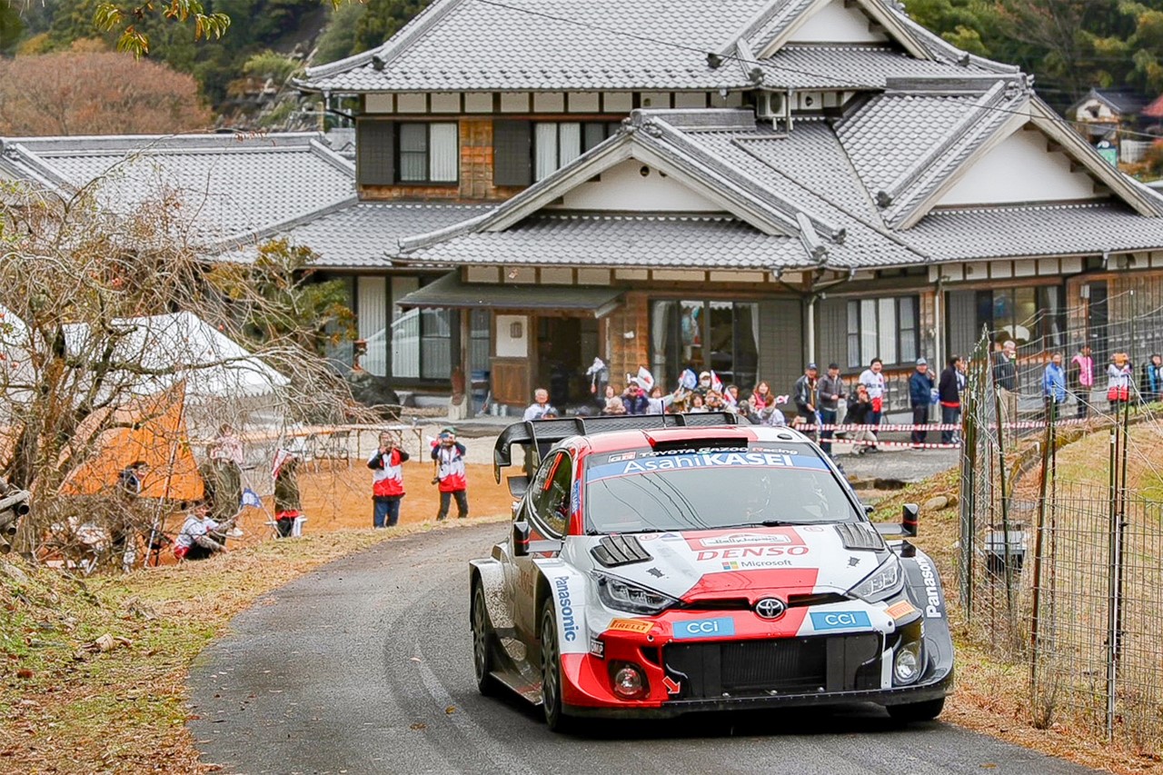 Rallye Japonsko: Tři první místa pro TOYOTU GAZOO Racing