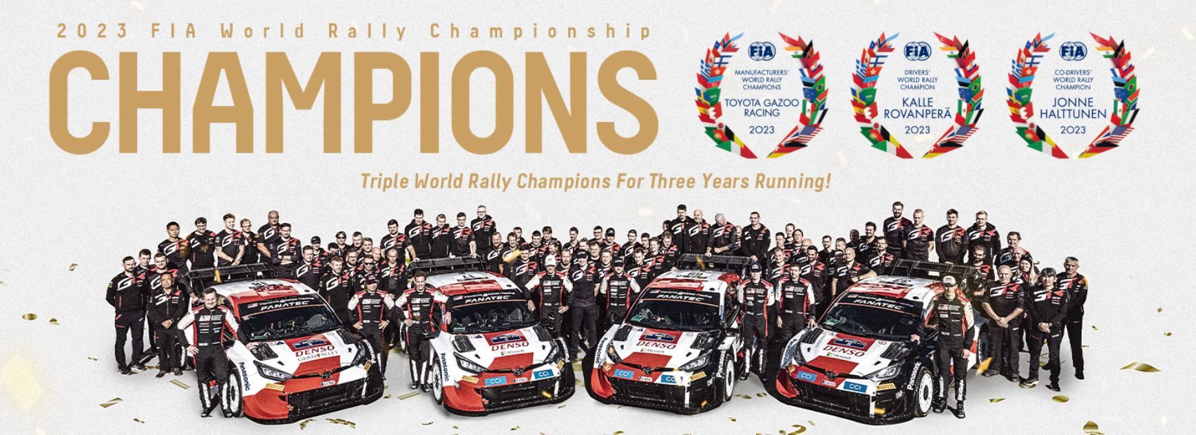 Új dizájnt kapnak a Toyota versenyautói a Rally Világbajnokságban és a Hosszútávú Világbajnokságban