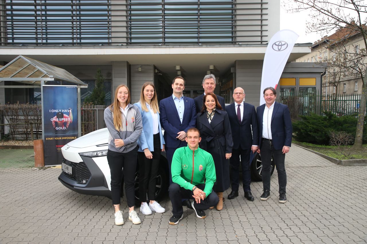 Mától Ekler Luca paralimpiai bajnok is a Toyota támogatásával készülhet az idei Paralimpiára
