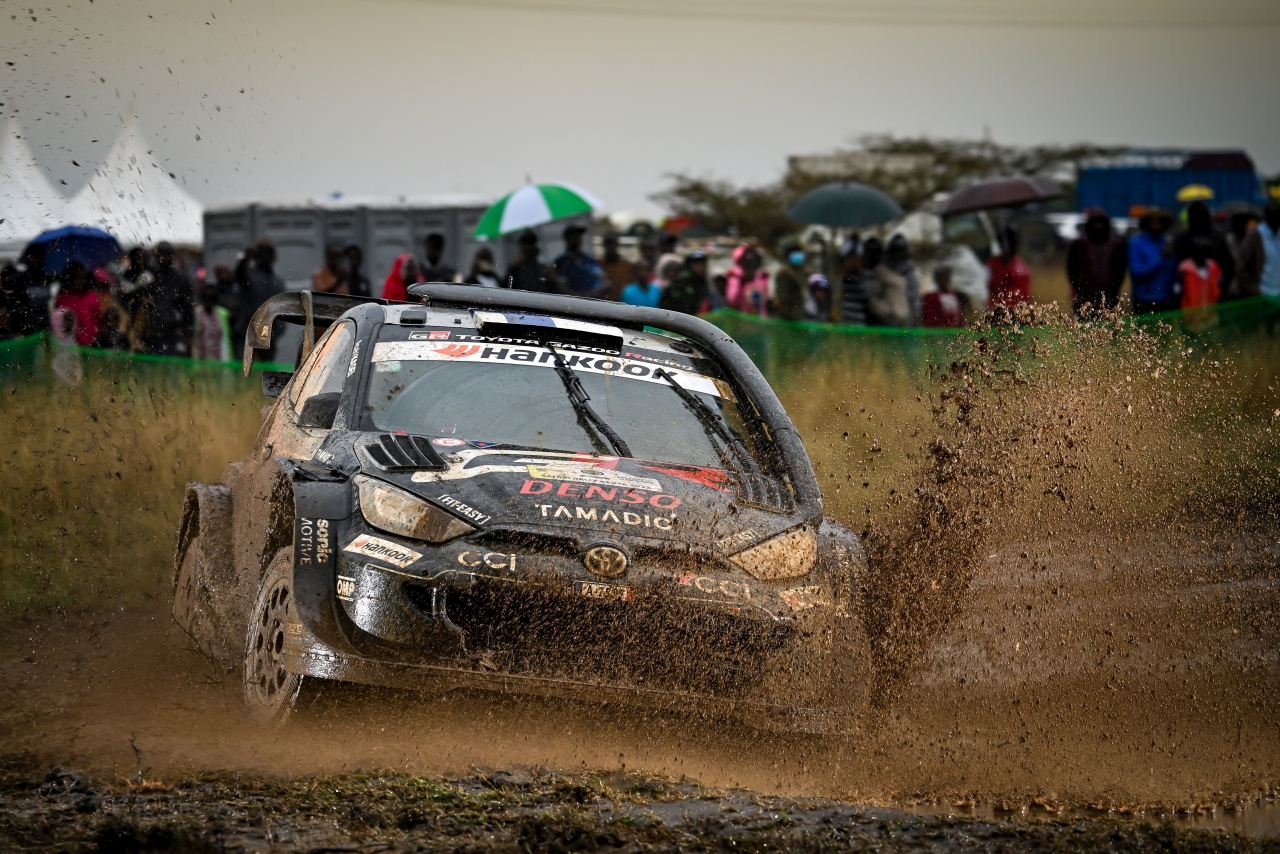 Evans zajistil týmu TOYOTA GAZOO Racing páté vítězství na Safari rallye v řadě