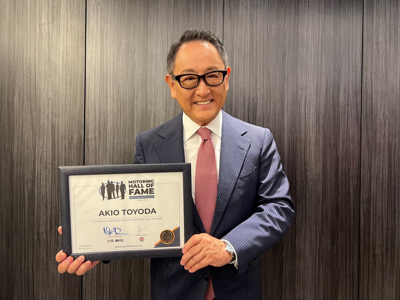 Akio Toyoda bekerült az ’Autós Hírességek Csarnokába’