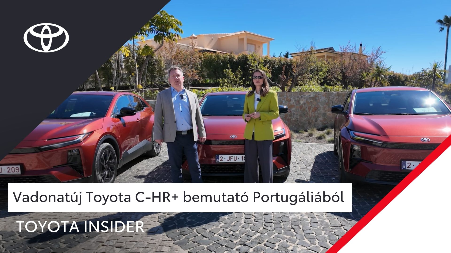 Vadonatúj Toyota C-HR+ bemutató Portugáliából | Toyota Insider