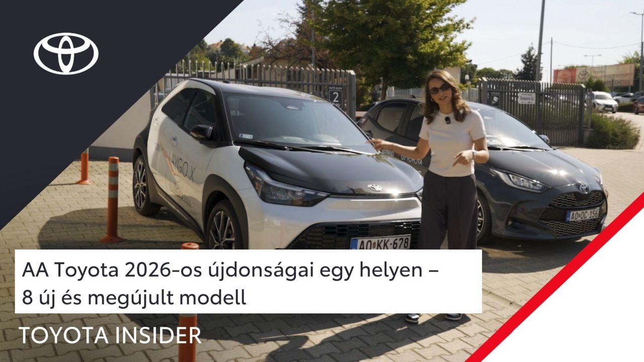  A Toyota 2026-os újdonságai egy helyen – 8 új és megújult modell | Toyota Insider